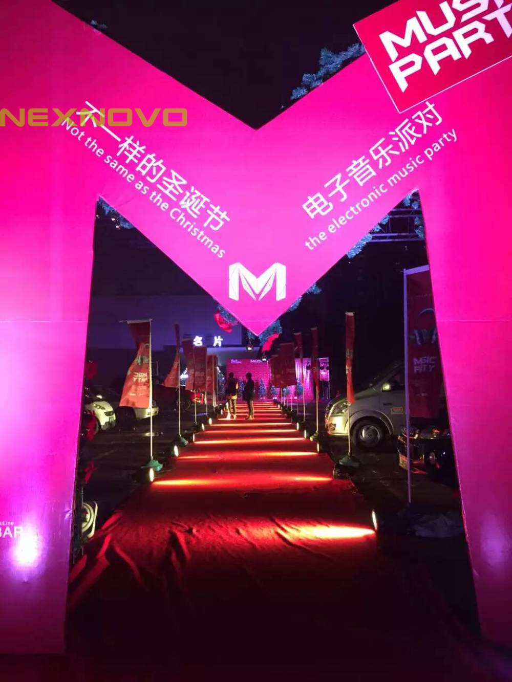 MIULINE 品牌發(fā)布會(huì)透明LED顯示屏(圖2)