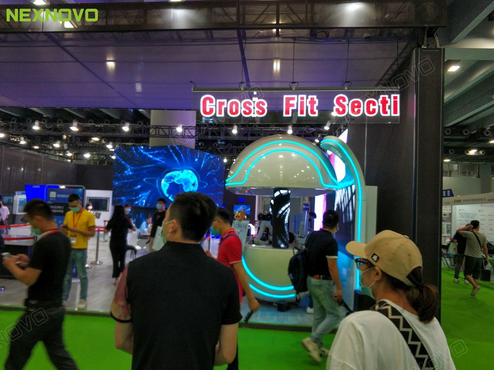 亞洲數(shù)字展覽展示博覽會NT睛屏系列LED玻璃導(dǎo)示屏項(xiàng)目(圖5)